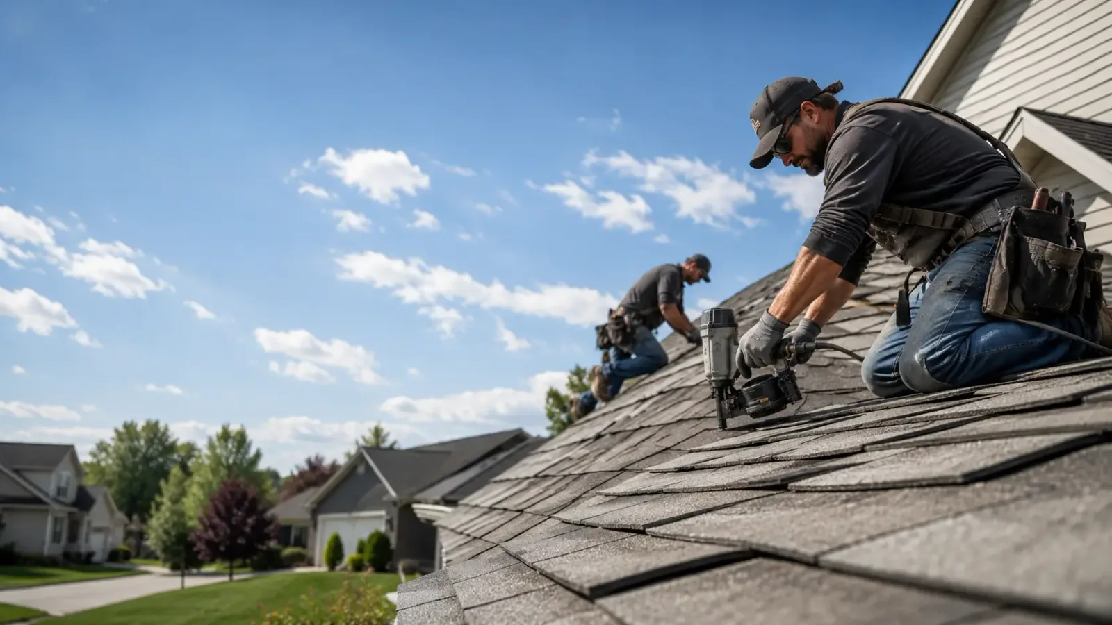 Storm Damage Roof Repair in Mankato, KS near me